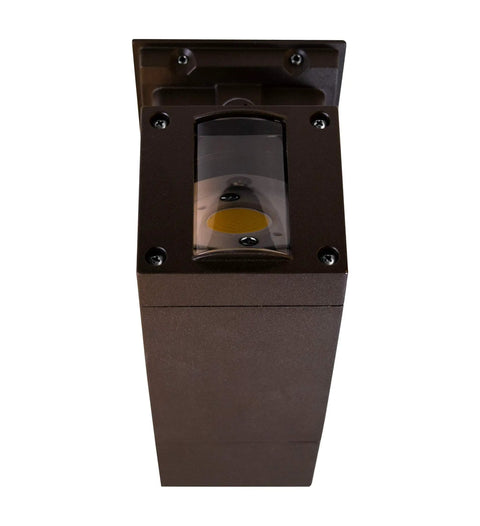 Dorado 36W Outdoor LED Wall Mount Cylinder Light in Bronze Go To Outdoor Lighting Solution 5000K 83 CRI 1566 Lumens 34.4W Wet Location Rated