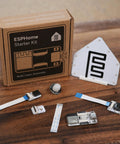 Plug And Play Smart Home Sensor Hub Delivered As A Straight Up Game Changer For Quick Home Assistant Setup With Zero Sweat Soldering Required And Dual Expansion Ports Linked To A Visual Device Builder For Smooth Local Control, showing ESPHome starter kit and sensors.