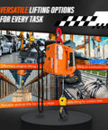 3 In 1 Electric Hoist Winch With Wireless And Wired Remote 1500W 120V Crane 25ft Lift Overload Protection showcased with uses