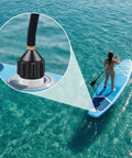 Inflatable Boat and Stand Up Paddle Board Pump Adapter Duo for Fast Inflation and Deflation Leak Proof SUP Kayak Valve Adapters