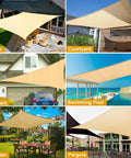 Sun Shade Sail Hardware Kit For Rectangle And Triangle Sails Easy Install Canopy Setup 304 Stainless Steel outdoor settings