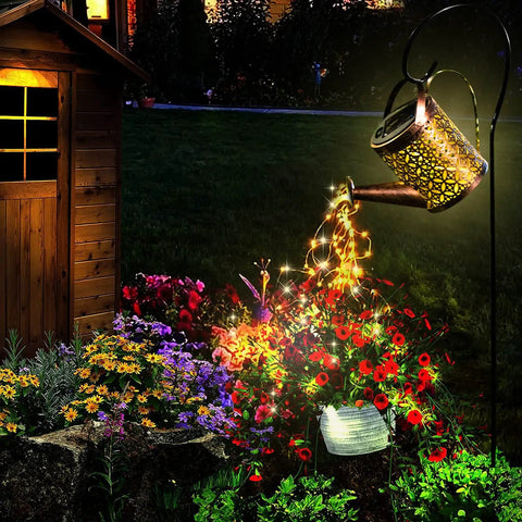 Solar Powered Outdoor Hanging Lantern Light Waterproof Garden Decor For Patio, Yard, Tabletop, And Pathways, Creates Cozy Glow