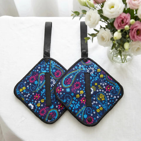 Colorful design of Silver Enhanced Pee Cloth For Women Hiking On The Go Travel Urinal Alternative Reusable Absorbent Cloth For Camping