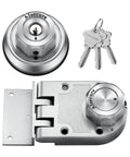 Keyless Jimmy-Proof Deadbolt Lock With Unpickable Night Latch And Anti Mislock Button 304 Stainless Steel