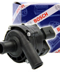 Mercedes Benz Electric Water Pump OE Exact Fit For Select Models with Bosch packaging visible in the background