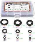Do It All Nylon Washer Kit 720 Pieces Assortment From M2 To M12 Flat Washers For Bolts And Screws PA66 Nylon in plastic case