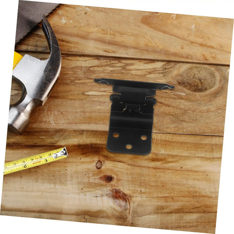 No Fuss Soft Closing Cabinet Hinge With Built In Spring Self Closing Door Closer shown on wooden surface with tools