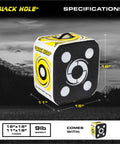 4 Sided Archery Target For Field Points And Broadheads, Open Face Layered Design With Friction Stopping Arrows, 18x16x11 Inches