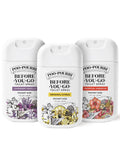 Before You Go Pocket Toilet Spray 3 Pack Spring Variety, TSA Approved, 1 Fl Oz, Three Scents: Citrus, Lavender Vanilla, Hibiscus