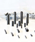 120 Piece Roll Pin Set In Heat Treated Spring Steel With Ten Diameters And Eleven Lengths Pro Grade Slotted Pin Assortment In Durable PP Storage Case For Fast Access And Easy Identification