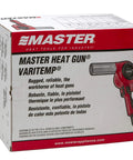Box of Master Heat Gun with Pro Grade Industrial Heat Gun With High Airflow And Quick Change Plug In Heating Element For 1200F