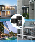 Anti Theft Doorbell Mount With Adjustable Angle Left Or Right 45 Degrees Sturdy Bracket Holder For various video doorbell setups
