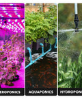 Aeroponics, aquaponics, hydroponics setups compatible with Repeat Cycle Intermittent Timer for Auto On Off, No Fuss Short Period Interval Timer
