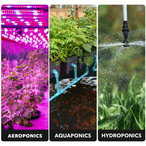 Aeroponics, aquaponics, hydroponics setups compatible with Repeat Cycle Intermittent Timer for Auto On Off, No Fuss Short Period Interval Timer