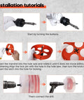 VUAOHIY 6 1/4 inch hole saw kit with dust bowl and mandrel for recessed can lights