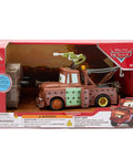 Boxed Tow Mater Remote Control Car With Crash And Rebuild Action, 2.4GHz Wireless RC Car For Kids, Futuristic Post Apocalyptic Design