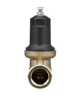 Front view of 1-1/4 Inch NR3XL Pressure Reducing Valve with Union, Female X Female NPT Connection, stainless steel strainer, cartridge-loaded