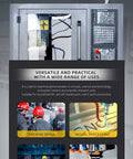 Control panel of Super Fast 12000RPM 3 Axis CNC Milling Machine With Engraving Function For Home DIY Projects, Perfect For Aircraft Models