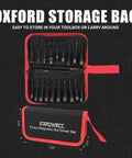 21 Piece Magnetic Nut Driver Set With One Quarter Inch Drive Must Have All In One Kit Metric And SAE Nut Drivers in storage bag