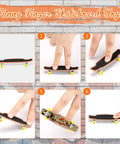 31 Piece Mini Finger Toys Set For Kids Boys Girls With 6 Finger Skateboards 4 Finger Bikes 2 Mini Scooters 4 Replacement Wheels