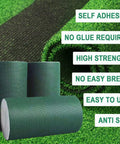 Self Adhesive Turf Seam Tape For Artificial Grass Heavy Duty Butyl Coated Seaming Tape rolls on artificial lawn surface
