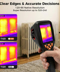 Handheld Thermal Imaging Camera With 320x240 Super Resolution And 25Hz Refresh Rate For Quick Moisture Checks used near radiator