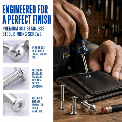 Top Shelf Assorted 304 Stainless Steel Cross Round Head Screws With Barrel Nuts Assembly Kit M3 M4 M5 M6 And M8 Sizes for secure handling and flush fit.
