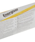 Heavy Duty Industrial 9 Volt Alkaline Batteries Pack Of 12, sealed packaging displaying product details and warning information.