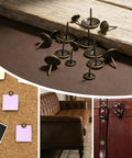 Top Shelf Upholstery Tacks For Furniture Makeovers 120 Piece Antique Bronze Hardware for sofas, displayed on brown background.
