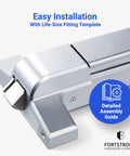 Exit Door Panic Bars For High Traffic Commercial Doors Push Bar Panic Exit Device With Crash Bar Emergency Opener Lock Keypad