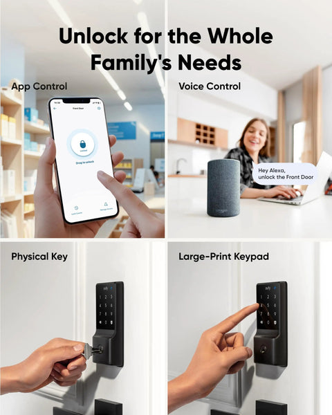 Ace Keyless Entry Smart Lock Integrates With Apple Home And Google Home For Slick Door Control Boasting Plug And Play Mounting With Zero Hassle Operation And Reliable Wireless Range