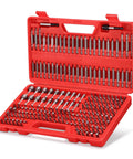 214 Piece Screwdriver Bit Set In S2 Steel With Quick Release Extension And Pro Grade Durable Case Includes Nut Driver Torx