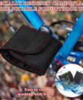 2 Pack Bike Pedal Covers With 3.5mm Neoprene Cushioned Pedal Sleeves on a blue bike, easy to clean, outdoor suitable