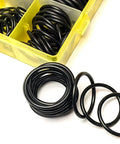 Heavy Duty Hydraulic O Rings Kit With ORB Fittings, 245 Piece Set, 12 Common Sizes, SAE 900 Series Buna N 90 Durometer O Rings