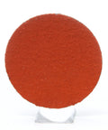 PSA Cloth Disc 777F 60 YF-Weight 12 In Die 1200B Heavy Duty Grinding Disc with ceramic aluminum oxide grain, displayed on stand.