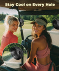 Stay Frosty And Chill Out On The Course With This Slick Golf Cart Fan Featuring Portable Usb Powered Clip Design three speed settings and whisper quiet airflow perfectly sized to fit ezgo club car or yamaha frames for a smooth everyday ride.