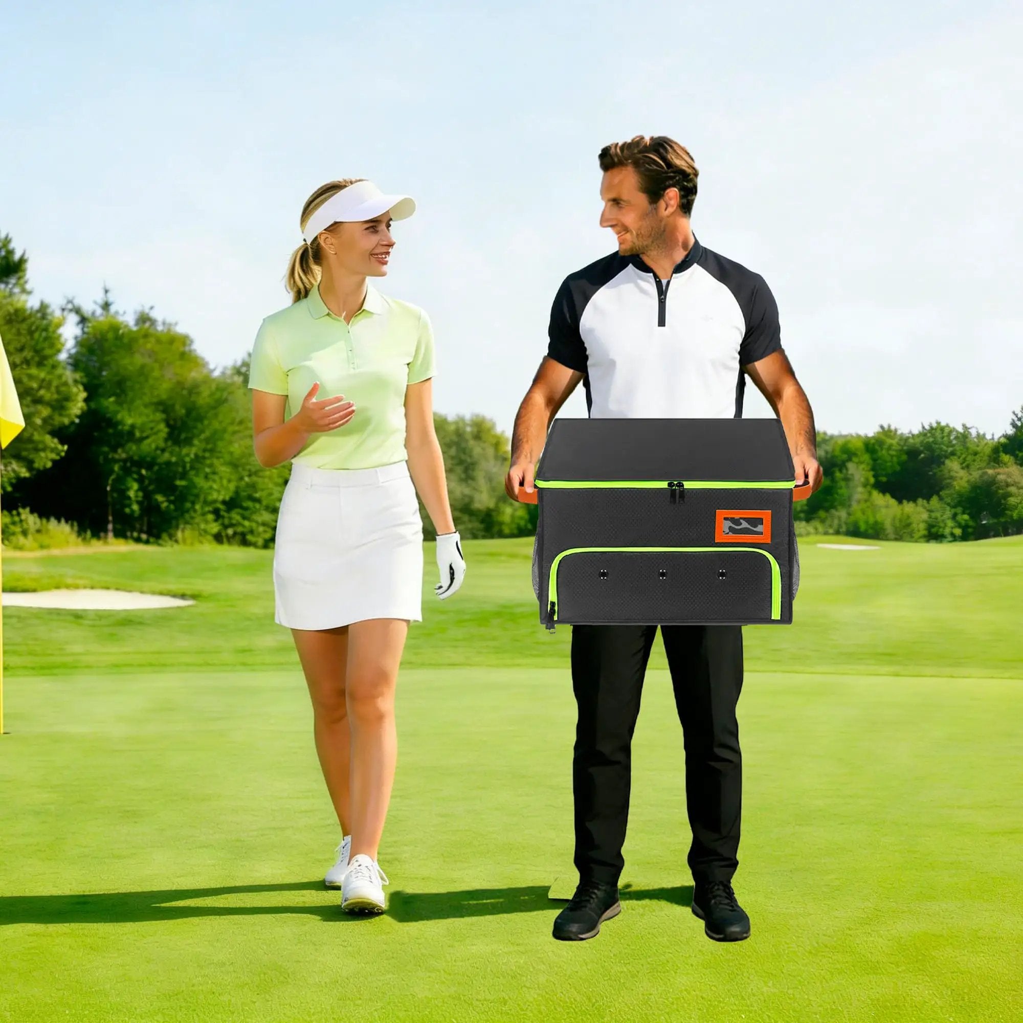 Double Layer Golf Trunk Organizer For Golfers ✓