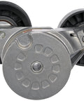 Heavy Duty Accessory Drive Belt Tensioner Assembly Straight Bolt On Direct Replacement with pulleys for smooth engine operation.