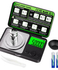 Ultra Precision Mini Pocket Scale 50G X 0.001G With Tare Function Backlit LCD Calibration Weight Included Seven Units
