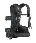 Side view of Pony Pac Harness For Scuba Cylinders, Comfortable Back Carry, Fits 13, 19, 30, Or 40 Cu Ft Cylinders, 4.0 To 5.4 In Diameter