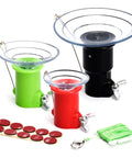 Heavy Duty Light Bulb Changer Kit For LED Bulbs With Ultra Strong Suction Cups, Wobble Free, steel pin, patented support parts.