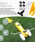Traveling Sprinkler Arms Tee Replacement Kit And Traveling Tractor Sprinkler Set For Nelson And Orbit Compatible Lawn Watering System With No Rust Aluminum Alloy Build For Lawns Gardens And Yards on grass