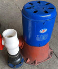Micro Hydroelectric Generator 1500W 220V, blue and red cast iron shell, off grid power for rivers and mountains