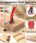 Three Quarters Inch Bench Dog Clamp For MFT Workbenches, Must Have Quick Fix Hold Down Clip, adjustable, 160mm clamping thickness
