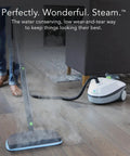 Score A Spotless Shine With Zero Toxic Chemicals This Canister Steam Cleaner Blasts Away Grime On Floors Grout Windows And Autos Using Intense Vapor Power, steam cleaner on hardwood.