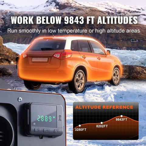 Sweet 5KW Air Heater With Remote Control Gonna Keep Your Ride Comfy In Minutes 12V Parking Heater for vehicles in snowy terrain.