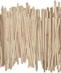 Premium Natural Birch Wood Stir Sticks For Home And Office Coffee Bars, Heavy Duty Eco Friendly Bulk Pack, 5.5 inch coffee mixers.
