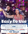 High Output Foam Powder For Bubble Machines 12 Pack 1 Pound Each Makes 26 Gallons Per Packet Ideal For Parties and Events