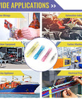 Wide applications of Blue Heat Shrink Butt Connectors Kit For Marine Wiring AWG 16 To 14 in various industries