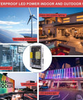 Heavy Duty 24V 150W Switching Power Supply Pushing A Solid 6.5 Amps for various indoor and outdoor LED applications.